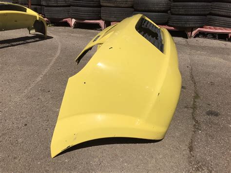 Pair Of Toyota Mr2 Mk3 Bumpers Front And Rear Faded Yellow Qq Ebay