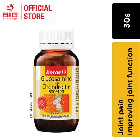 Kordels Glucosamine Chondroitin S Big Pharmacy Malaysia