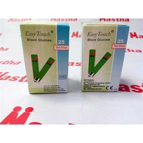 Jual Refill Isi Ulang Strip Gula Darah Glucose Glukosa Easy Touch