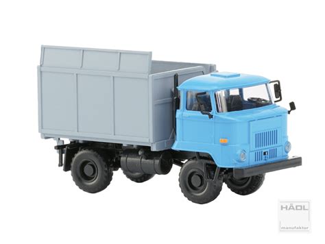 H Dl Tt Hellblauer Ifa L Schwerh Ckselaufbau Allrad