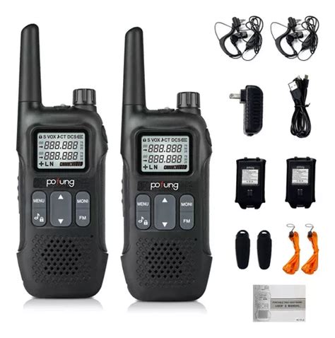 Radios Baofeng Pofung Bf T Uhf Con Manos Libres Set