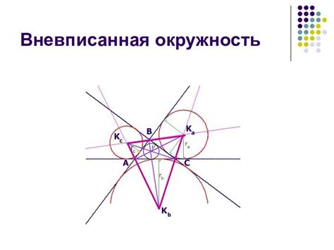 Вневписанная окружность треугольника