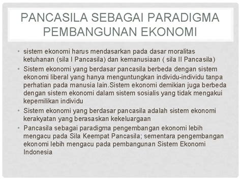 Pancasila Sebagai Paradigma Pembangunan Istilah Paradigma Pada Mulanya