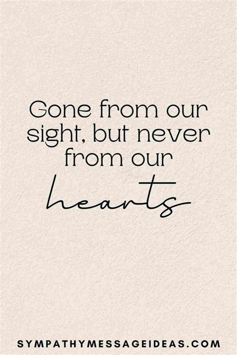 59 Gone But Not Forgotten Quotes To Remember Loved Ones Sympathy Message Ideas