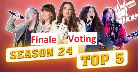 The Voice 2023 S24 Final Top 5 Voting Episode 18 Dec 2023 App Website ...