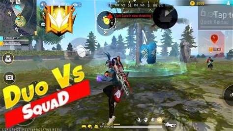 Duo Vs Squad Gameplay Free Fire Max Br Rank Match Free Fire