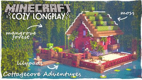 Minecraft Cottagecore Relaxing Longplay Mangrove Swamp Adventures