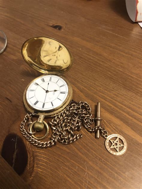Pentagram On Chain For Stopwatch Found In Grandads House Context In