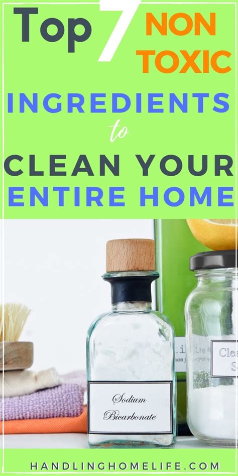 Non Toxic Cleaning 7 Ingredients You Need To Safely Clean Your Home