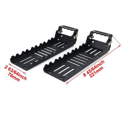 Atv Foot Pegs For Grizzly Scrambler Renegade Outlander Xitomer