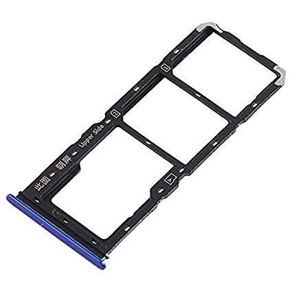 SPAREWARE Dual SIM Tray Sim Card Slot Holder For VIVO Y91i Blue