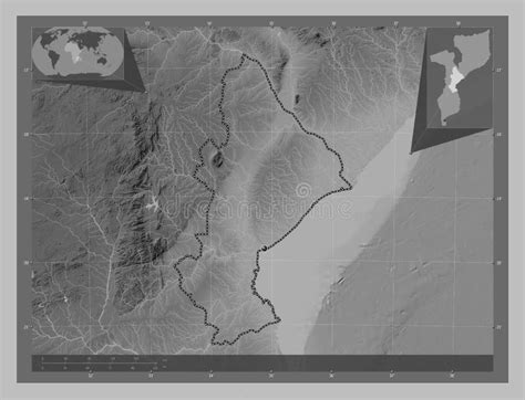 sofala mozambique grayscale capital stock illustration