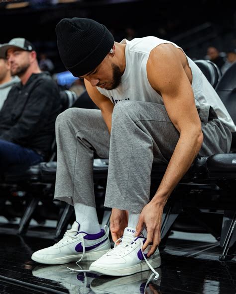 Devin Booker Nike Book 1 Metallic Purple Pe