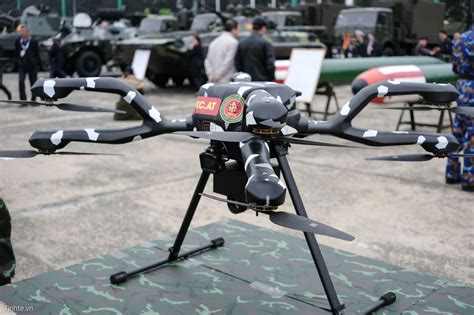 Trên tay UAV trinh sát quân đội của Viettel UAV đo phóng xạ của viện