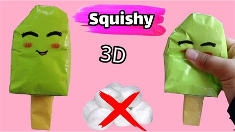 Paper Squishy Paper Squishy Icecream Paper Squishy Tutorial