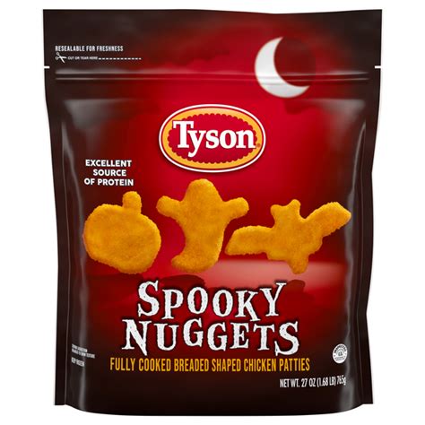 Save On Tyson Spooky Nuggets Breaded Shaped Chicken Patties Order