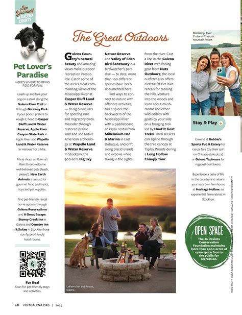 Galena Country Tourism — Wanderlust Content Studio | Travel Industry