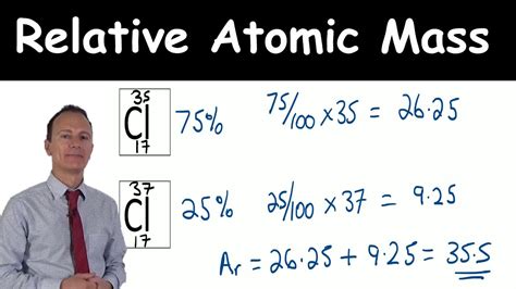 EASY WAY To Calculate RELATIVE ATOMIC GCSE Chemistry YouTube