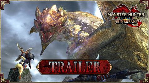 Monster Hunter Rise Sunbreak Mise à Jour du 10 08 22 Trailer 5