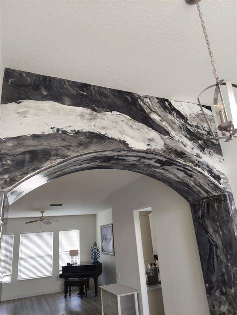 Marbled Venetian Plaster