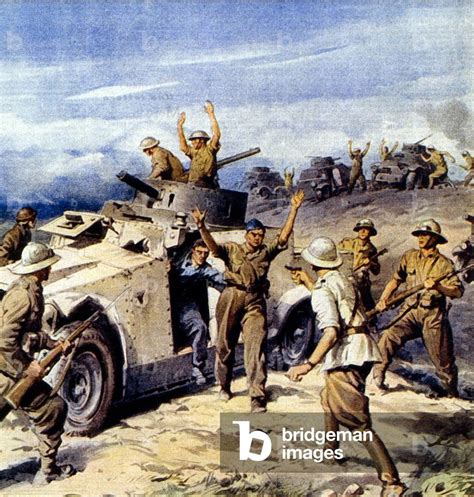 Image Of WWII 1940 1941 North African Campaign Italian Invasion Of