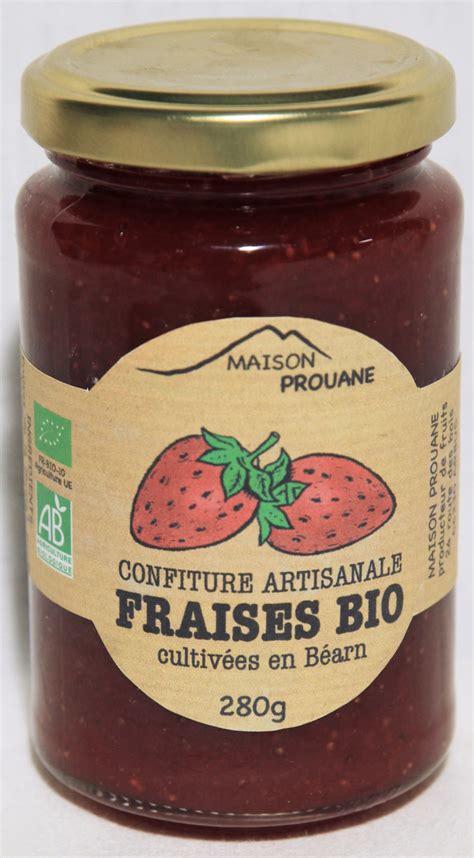 Confiture De Fraises G Maison Prouane Locavor Fr