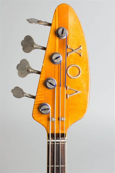 Vox Spyder Iv Hollow Body Electric Bass Guitar 1968 Retrofret