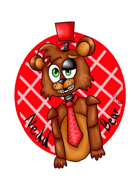 Fnaf 6 Nedd Bear By Nongying On Deviantart