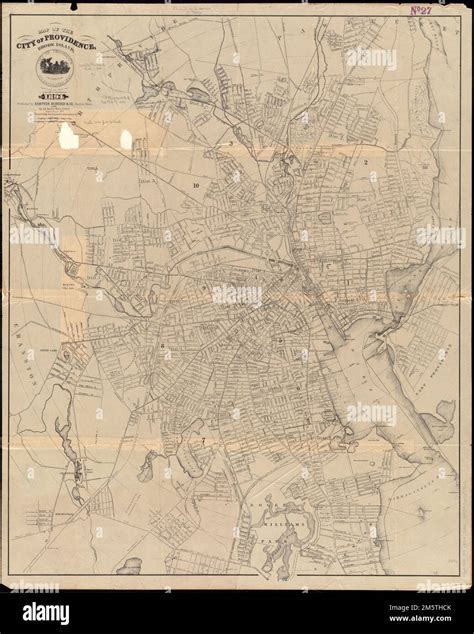 Map of the city of Providence, Rhode Island : compiled from the most ...