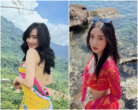hot girl đóng phim Việt giờ vàng đọ dáng với bikini