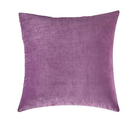 Lilac Velvet Throw Pillow Cover Lilac Pillow Cover Purple Pillow