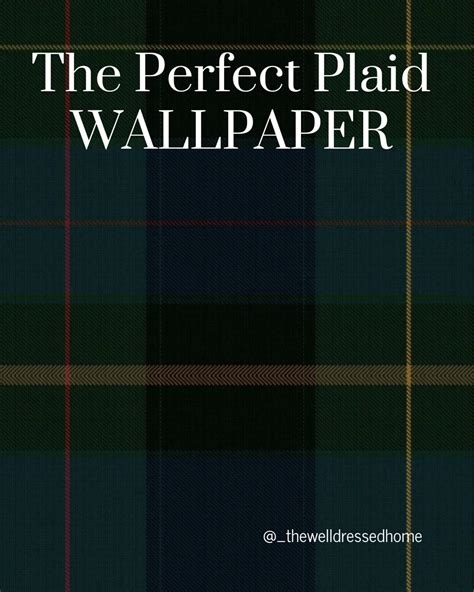 equestrian plaid wallpaper 2