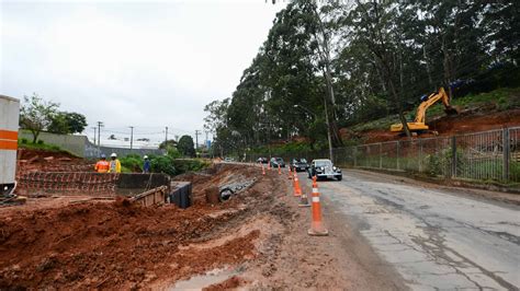 Obras da nova etapa de duplicação da Estrada Samuel Aizemberg avançam