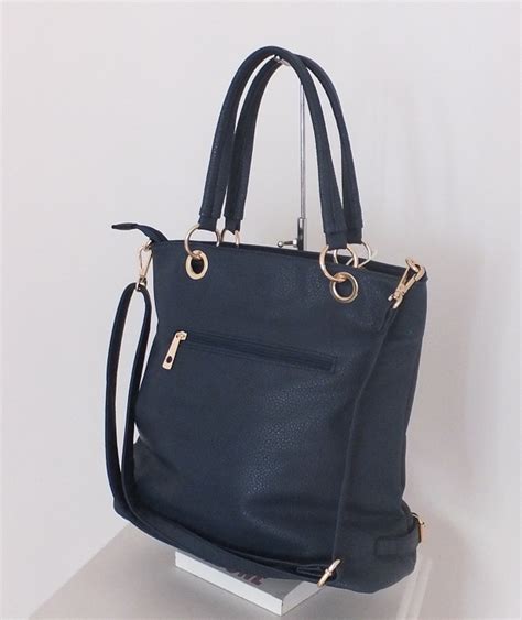 Navy Blue Handbag