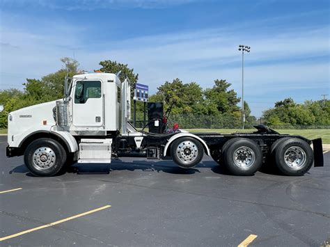 Used Kenworth T Tri Axle Day Cab Cat C Hp K Rears