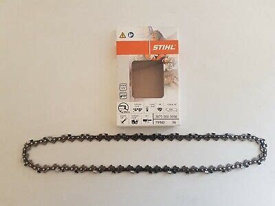 Genuine Stihl 10 Bar Chain 1 4 Pitch 043 1 1mm 56 Links Fits MS150