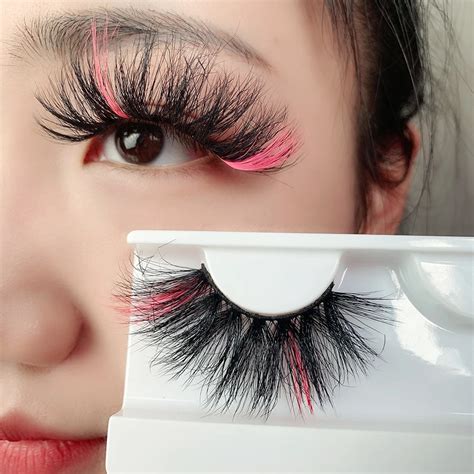 Lastrose Colored 3d Mink Eyelash Fluffy Lashes3d Wholesale Vendor Color