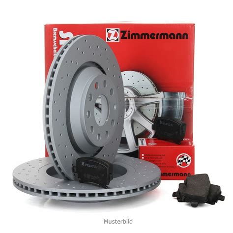 Zimmermann Sport Bremsscheiben Mm Bel Ge F R Hyundai I Gd Kia