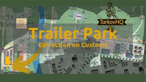 Trailer Park Extraction Customs Escape From Tarkov Youtube