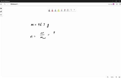 Determine The Number Of Moles Of Aluminum In 96 7 G Of Al