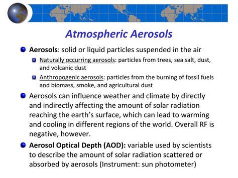 Ppt Atmospheric Aerosols Powerpoint Presentation Id2111103