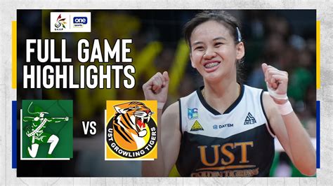 UST Vs DLSU FULL GAME HIGHLIGHTS UAAP SEASON 86 WOMENS VOLLEYBALL