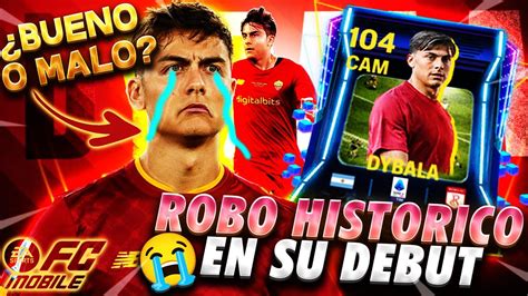 Dybala Retro Stars Robo Historico En Su Debut Fc Mobile No Lo Deja