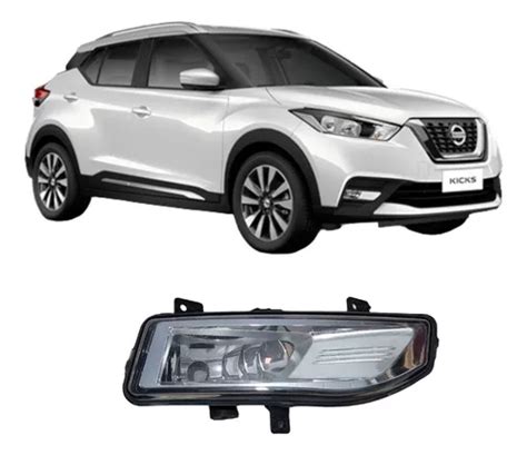 Farol De Milha Auxiliar Lado Direito Nissan Kicks Frete Gr Tis