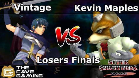 Vintage Marth VS Kevin Maples Fox Losers Finals The Cave Melee