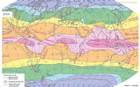 Klimato juostos Diagram | Quizlet