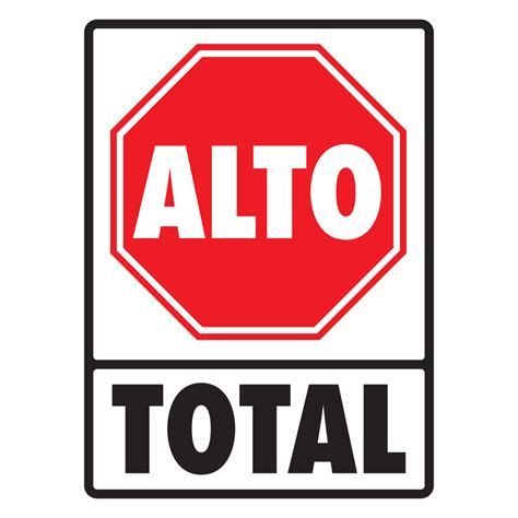 SeÑal Modelo 085 Alto Total 30x40 Normal Estireno Extin Flam