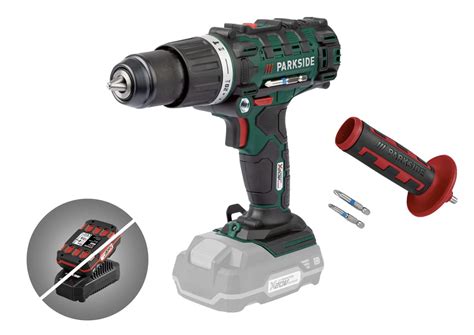 Buy Parkside 20v 3in1 Cordless Combi Drill Impact Driver Powerful