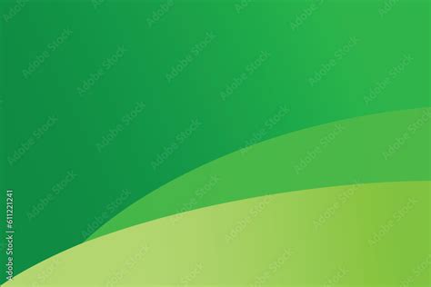 Vektorová grafika Abstract lime green gradient background in a flat