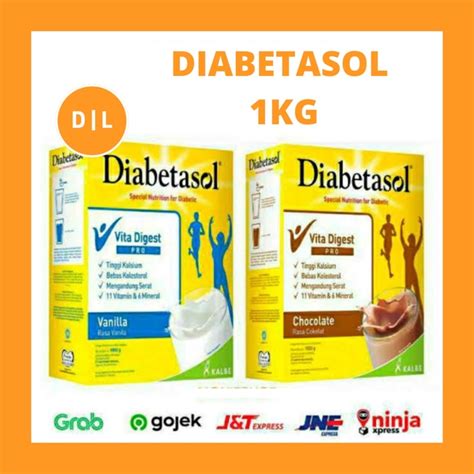 Jual Diabetasol Susu Gr Vanila Coklat Kg New Gr Gr